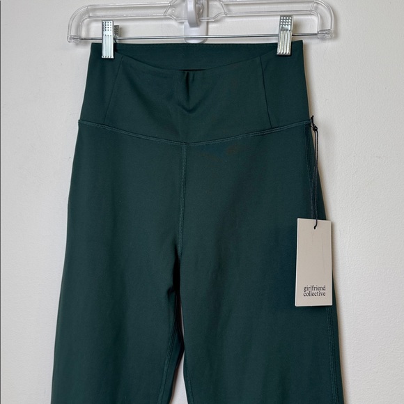 Girlfriend Collective Compressive Flare Legging color moss sz S - Picture 3 of 7